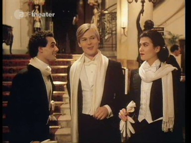 Ein flotter Dreier: der Marquis, Felix und Zasa.