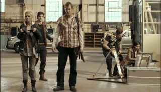 Das Team vor dem letzten Einsatz.